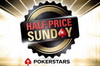 Pokerstars: Half Price Sunday