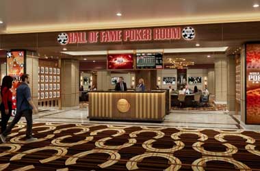 Ruang Poker Hall of Fame di Bally's Las Vegas