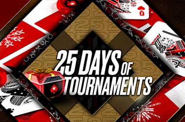 Players Can Take Advantage Of PokerStars 25 Days of Tournaments Promo